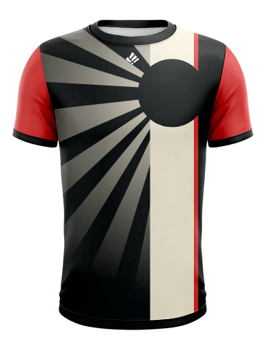 Red and blac Esports Gaming Jersey