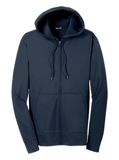 Sport-Tek Sport-Wick Fleece Full-Zip Hooded Jacket