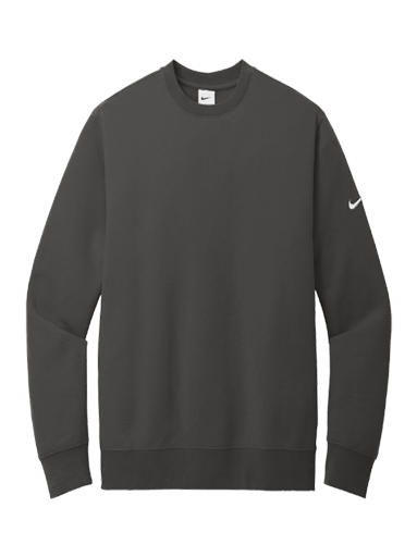 Nike Club Fleece Sleeve Swoosh Crew