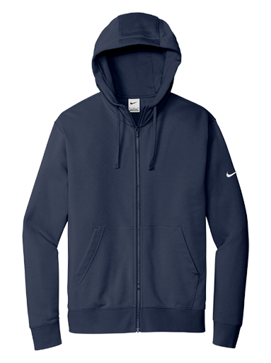 Nike Club Fleece Sleeve Swoosh Full-Zip Hoodie