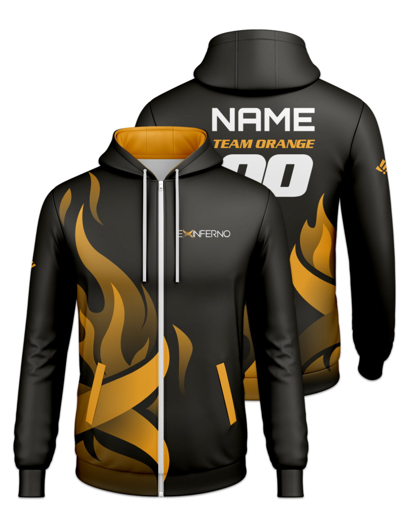 Rendered product preview, stack