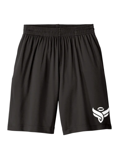 Sport-Tek Youth PosiCharge Competitor Pocketed Short preview, front