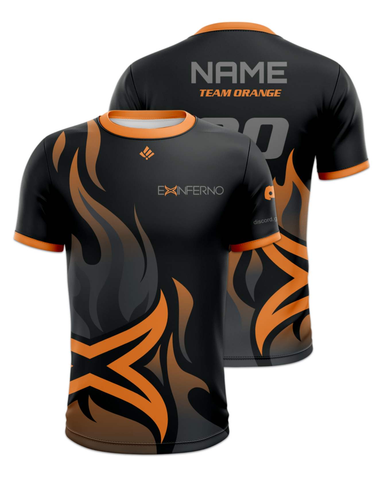 Rendered product preview, stack