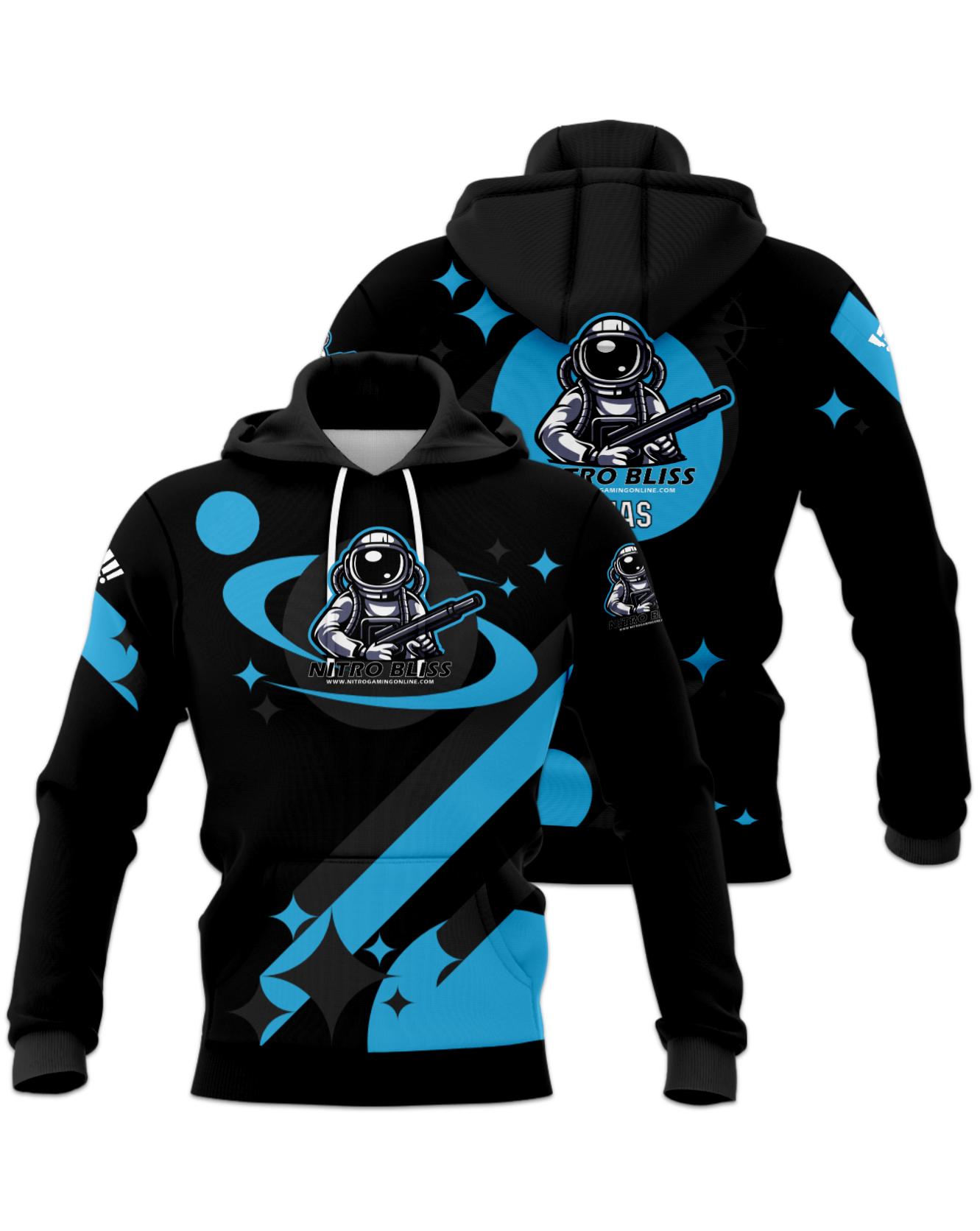 Rendered product preview, stack