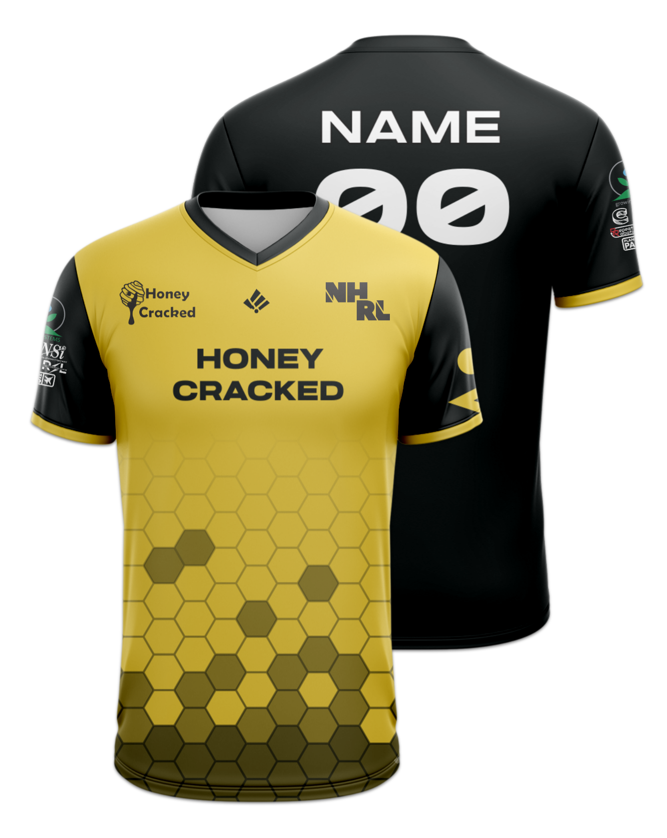 Rendered product preview, stack