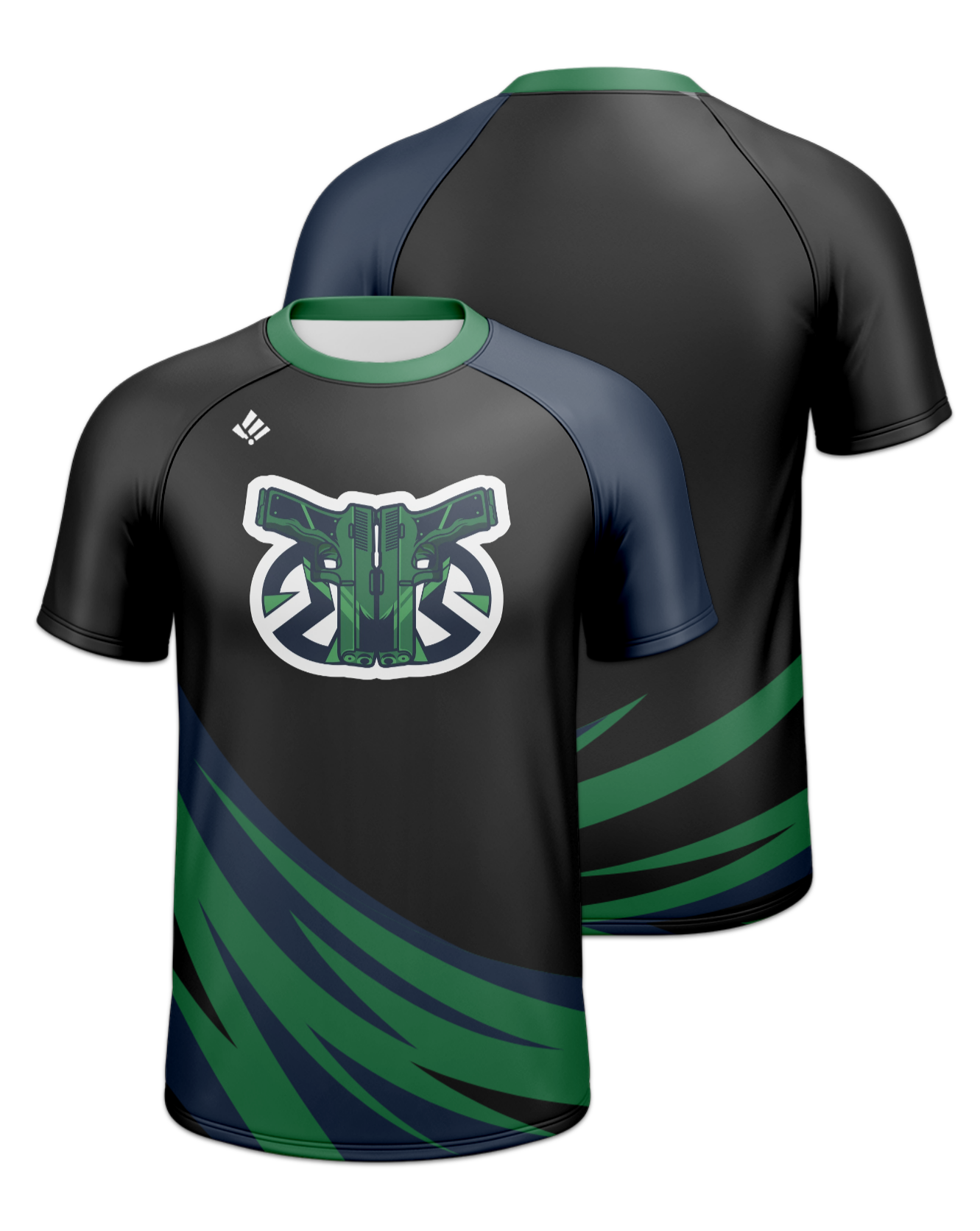 Rendered product preview, stack