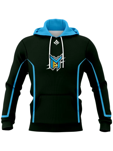 Polyester Fleece Sublimated Hoodie preview, front