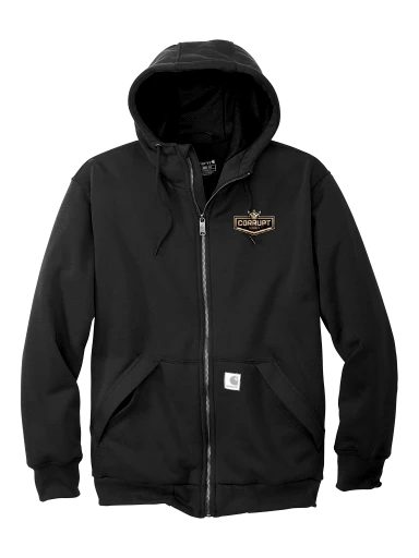 Carhartt Midweight Thermal-Lined Full-Zip Sweatshirt preview, front