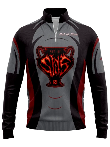 Pot of Sins Quarter Zip preview, front