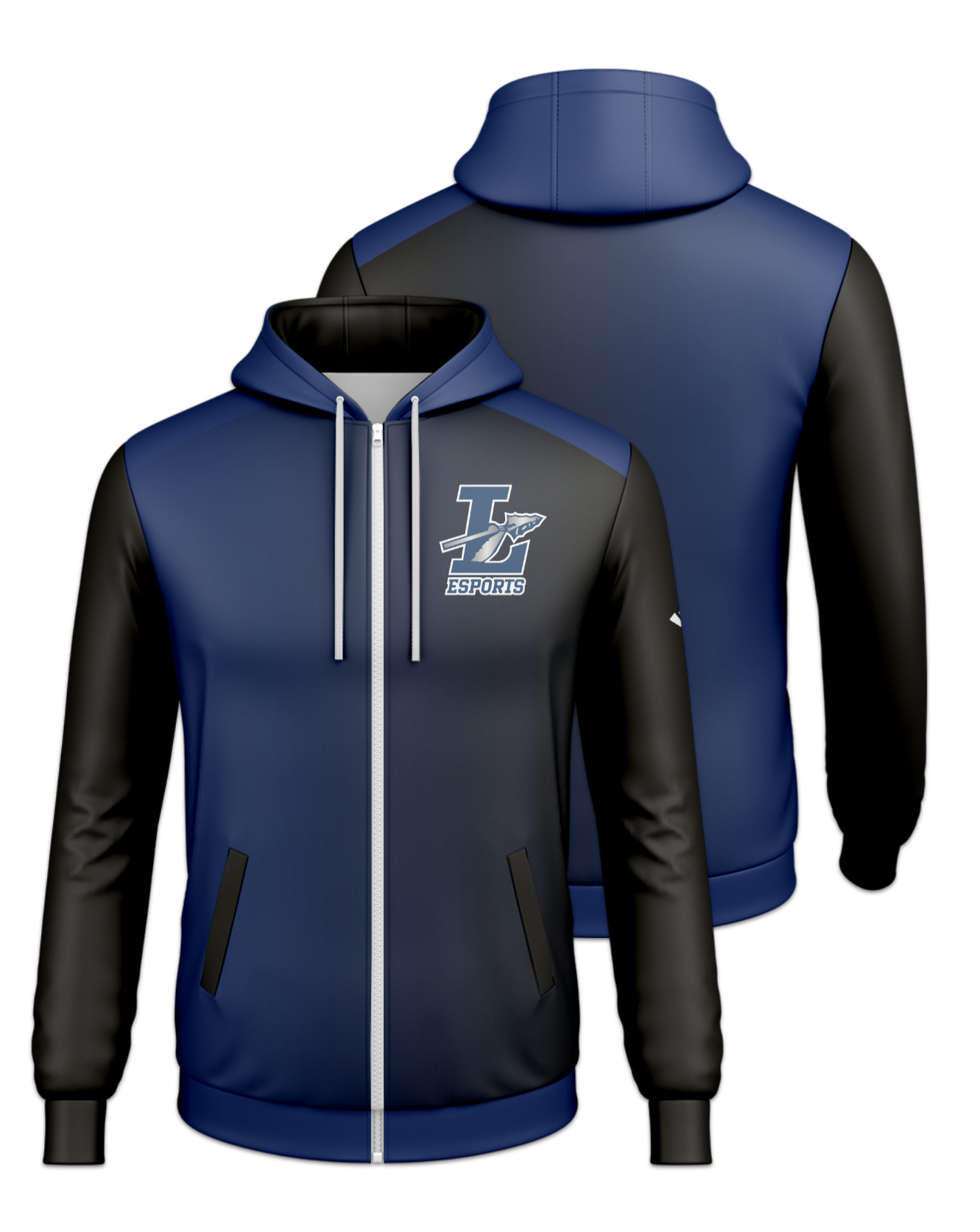 Rendered product preview, stack