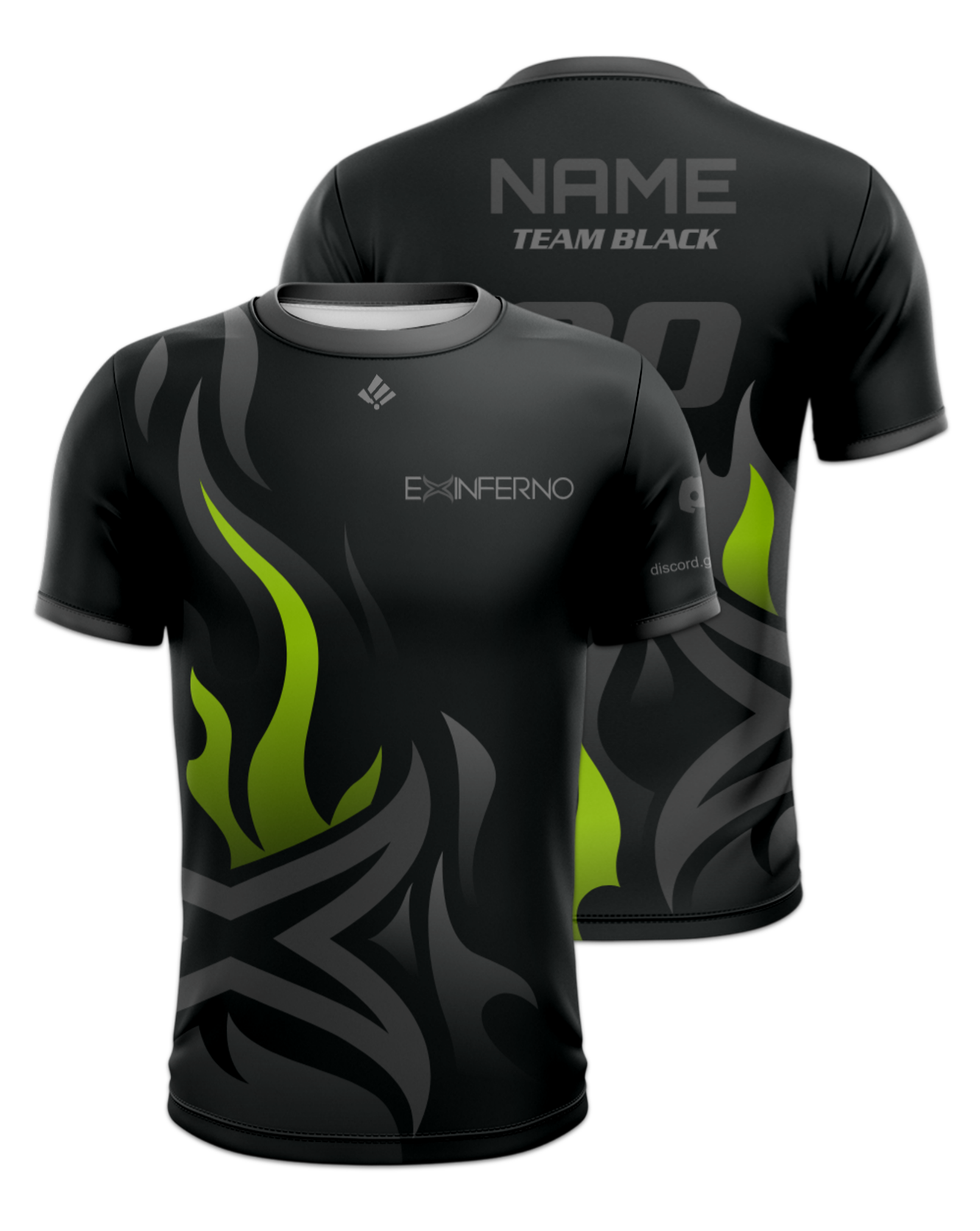 Rendered product preview, stack