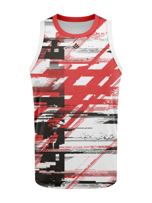 Gusseted Men's Cuffed Basketball Jersey