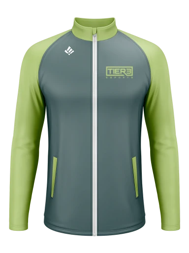 Tier 3 Team Store Men's Long Sleeve Full Zip preview, front