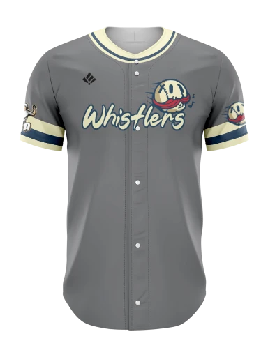 Sublimated Full Button Baseball Jersey preview, front