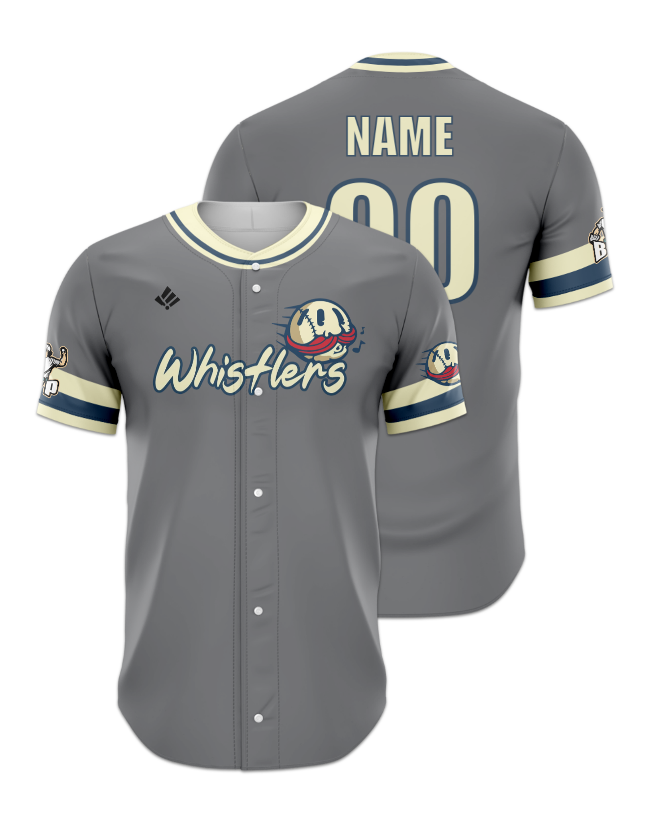 Rendered product preview, stack