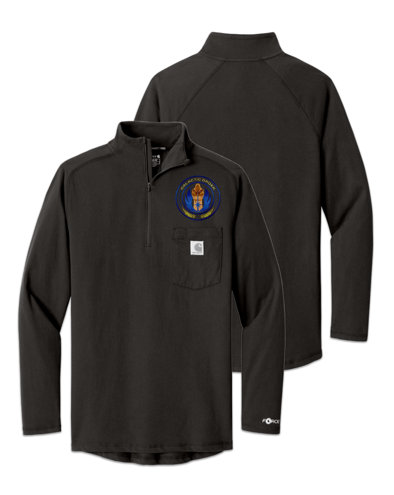 Rendered product preview, stack