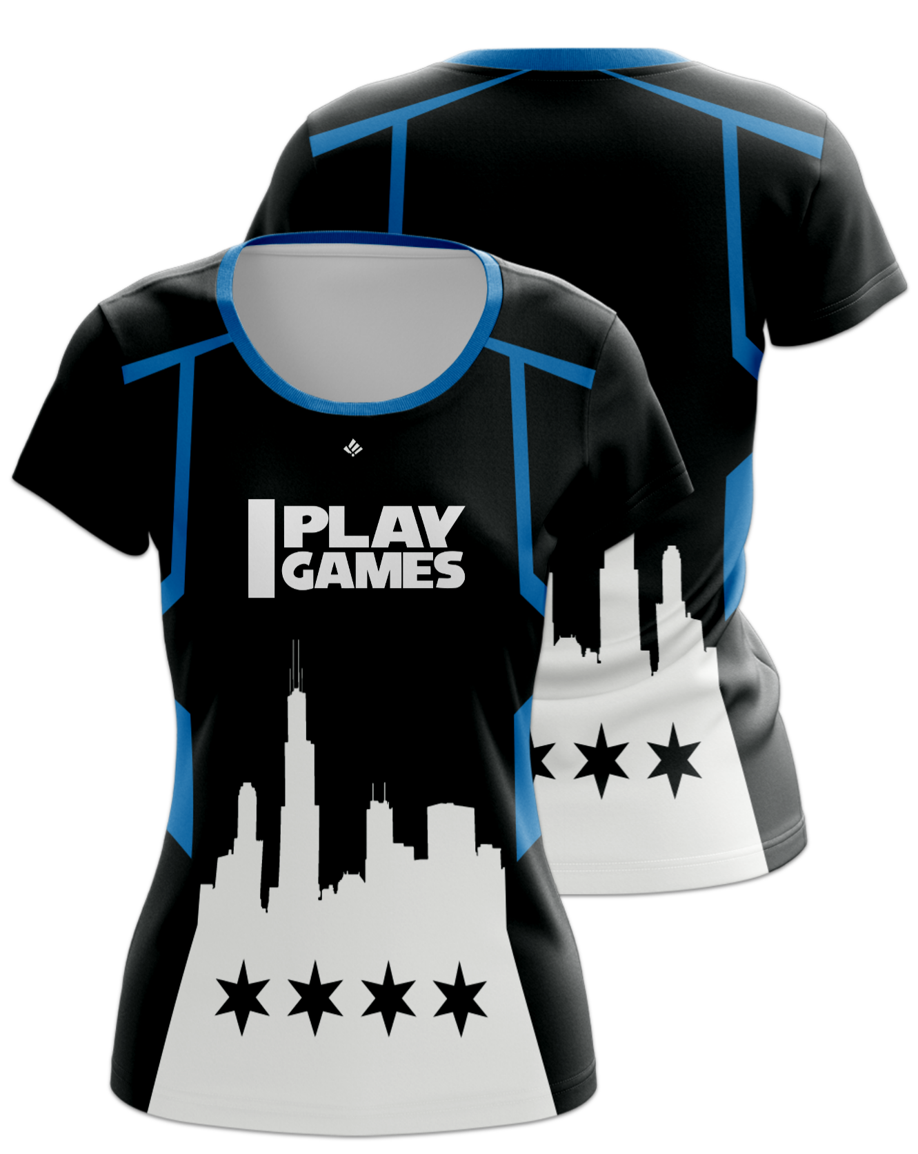 Rendered product preview, stack