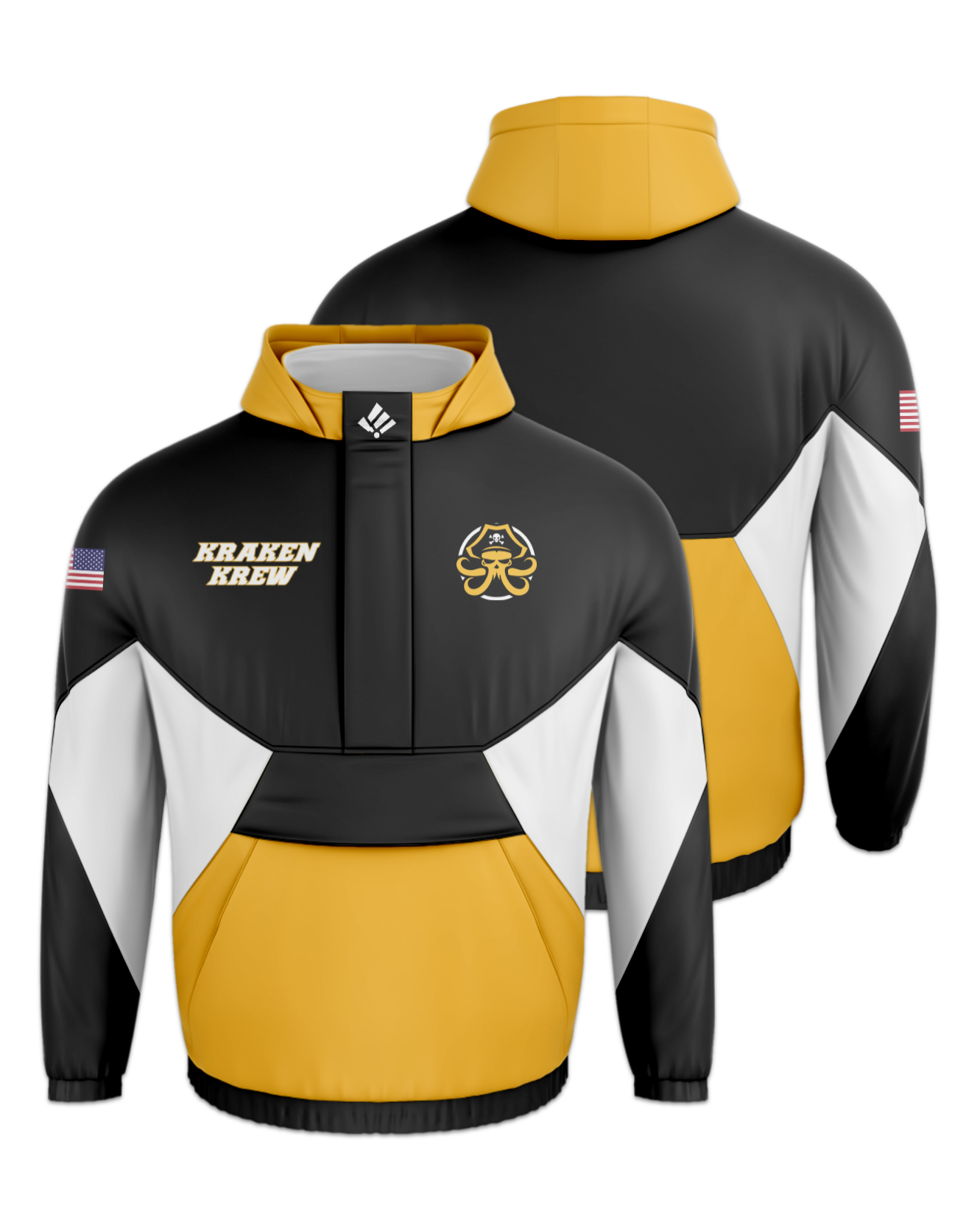 Rendered product preview, stack