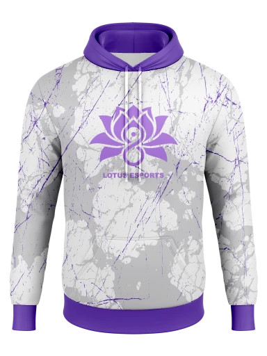 Polyester Fleece Sublimated Hoodie preview, front