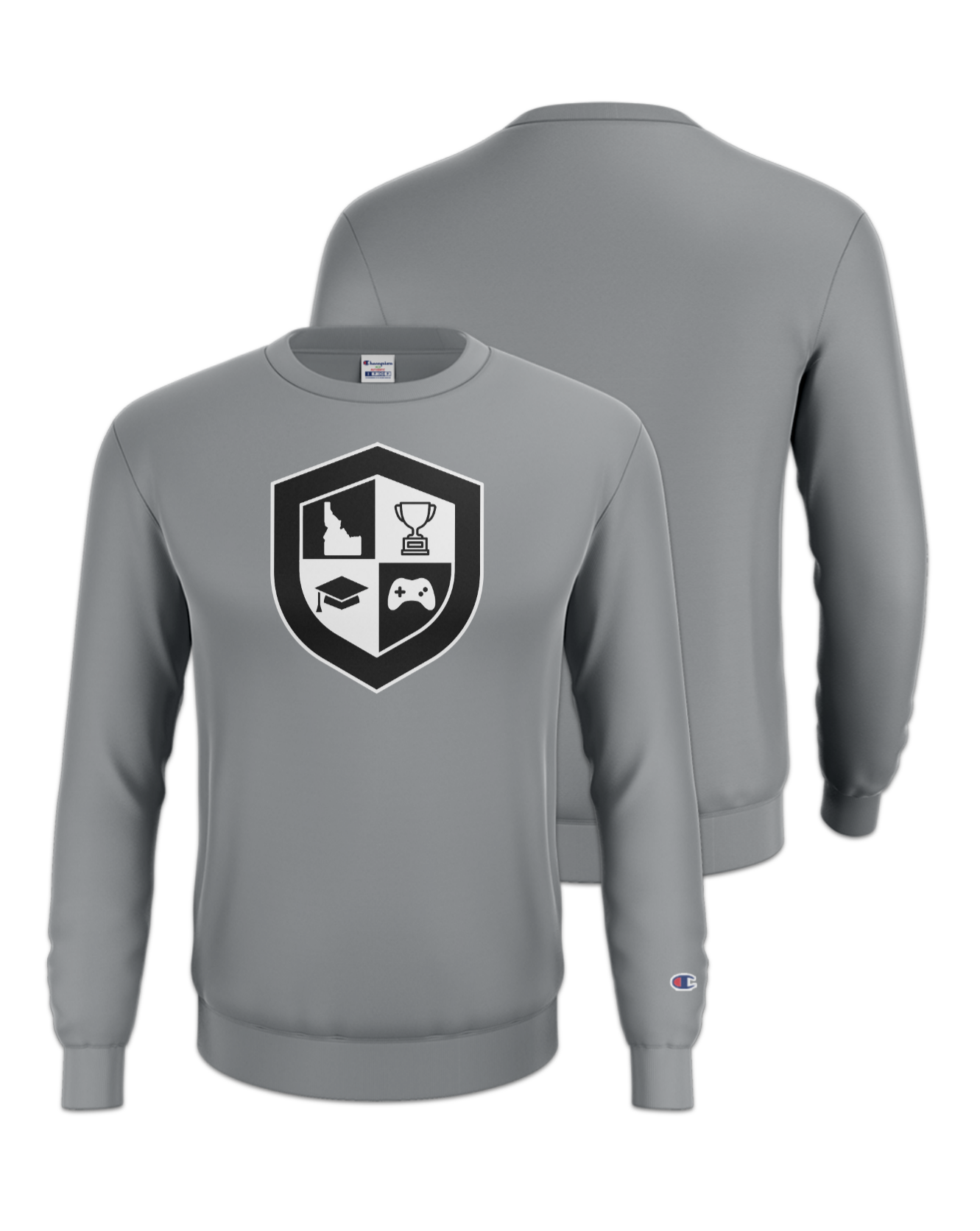 Rendered product preview, stack