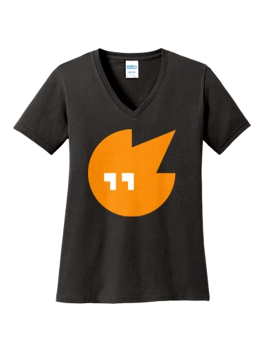 Core Cotton V-Neck Tee preview, front