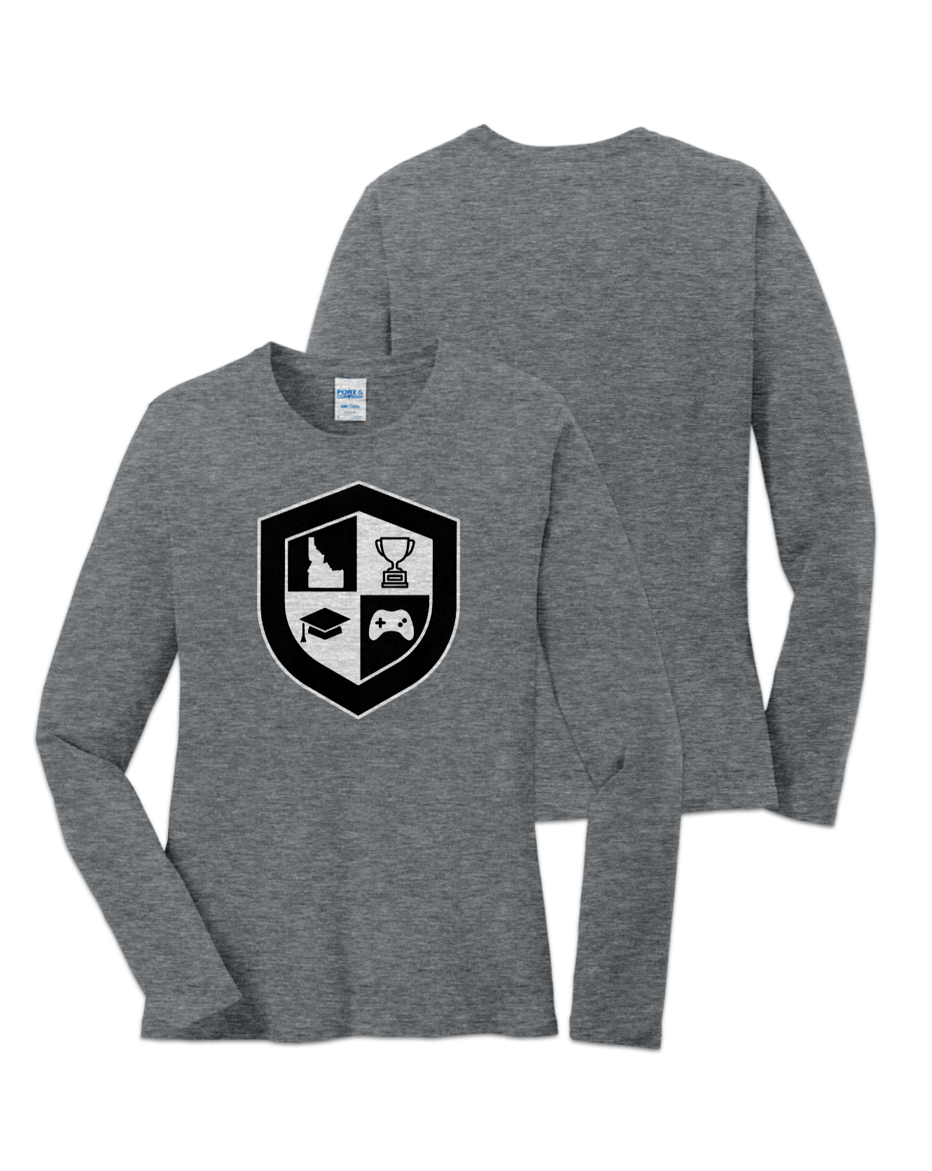 Rendered product preview, stack