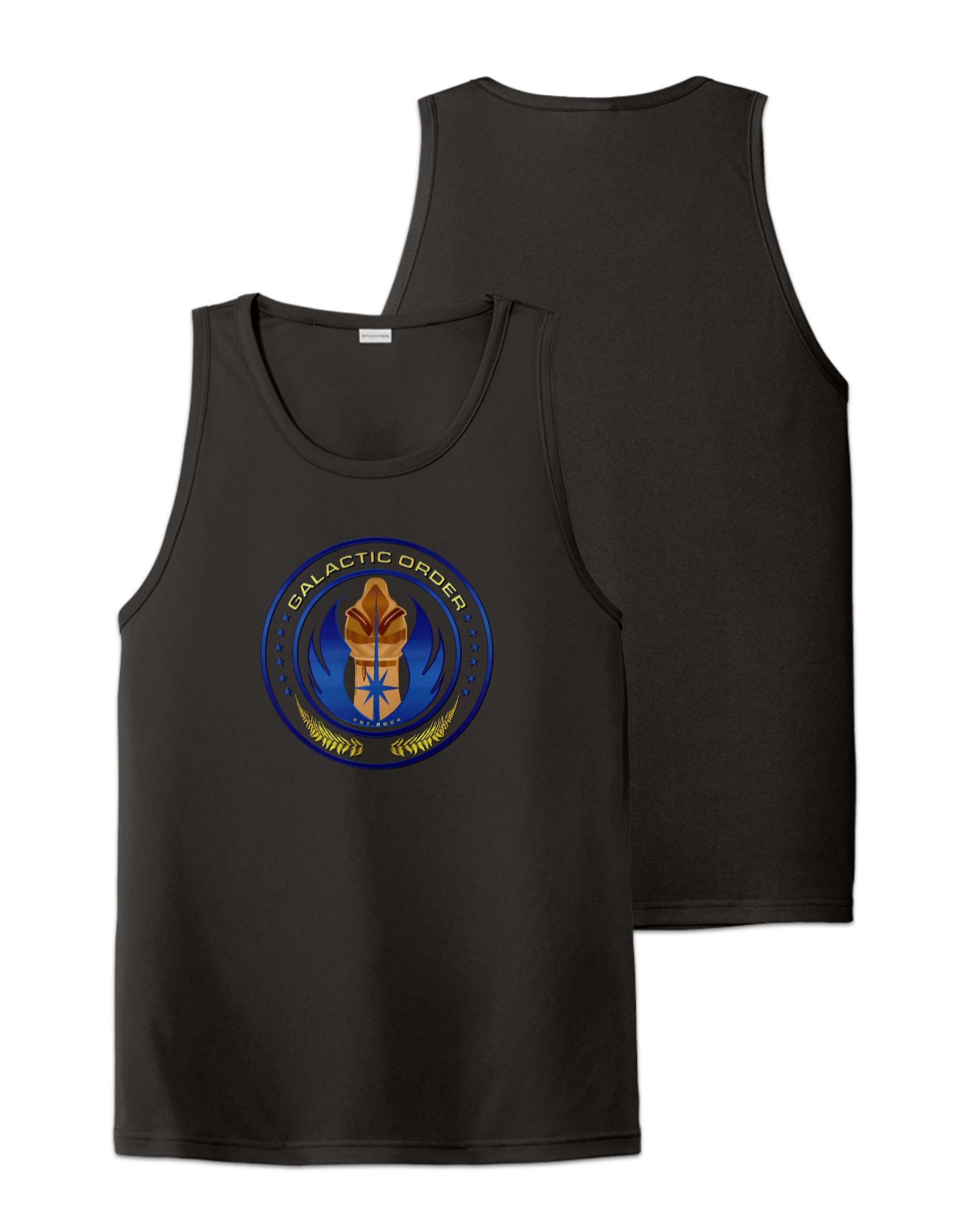 Rendered product preview, stack