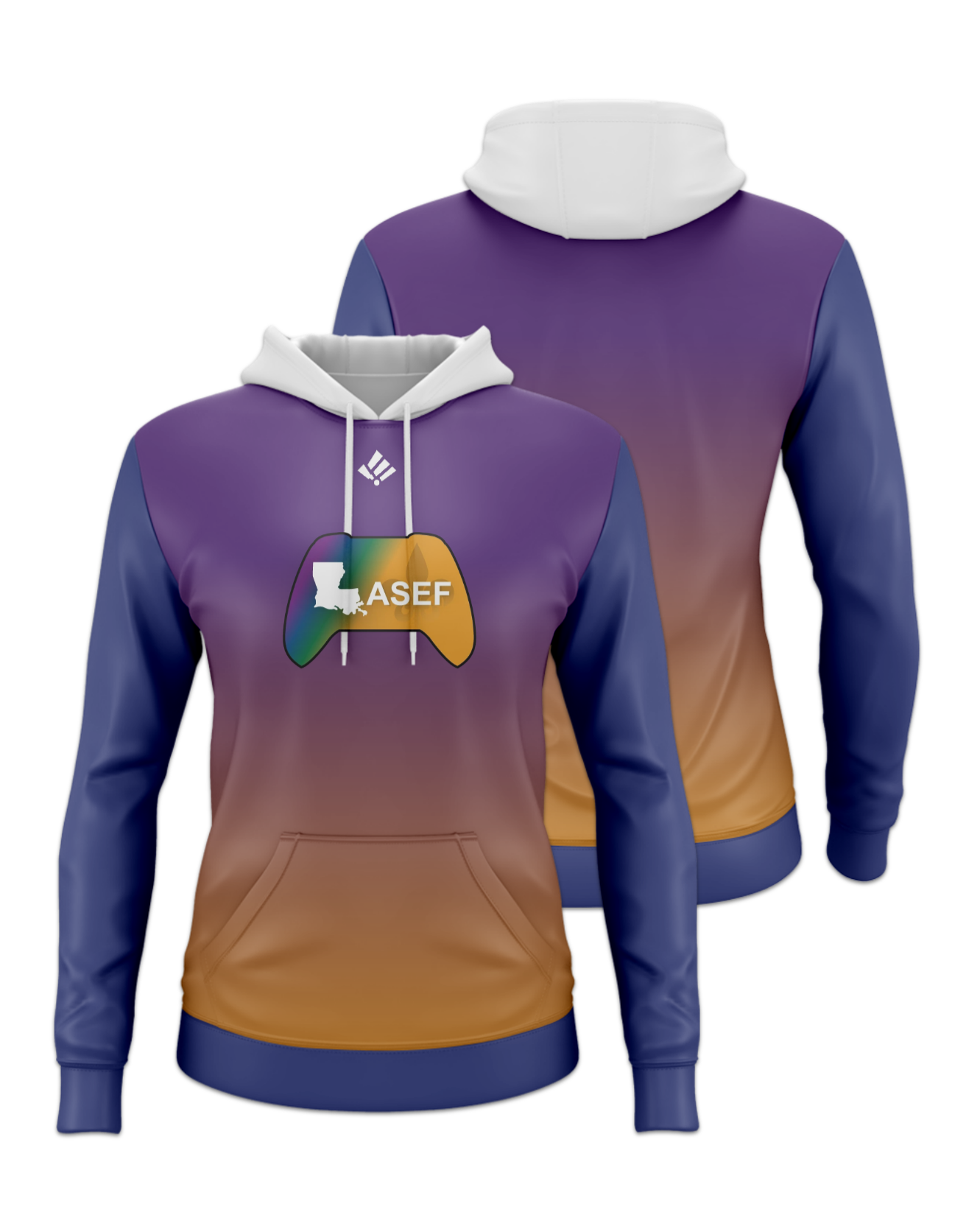 Rendered product preview, stack