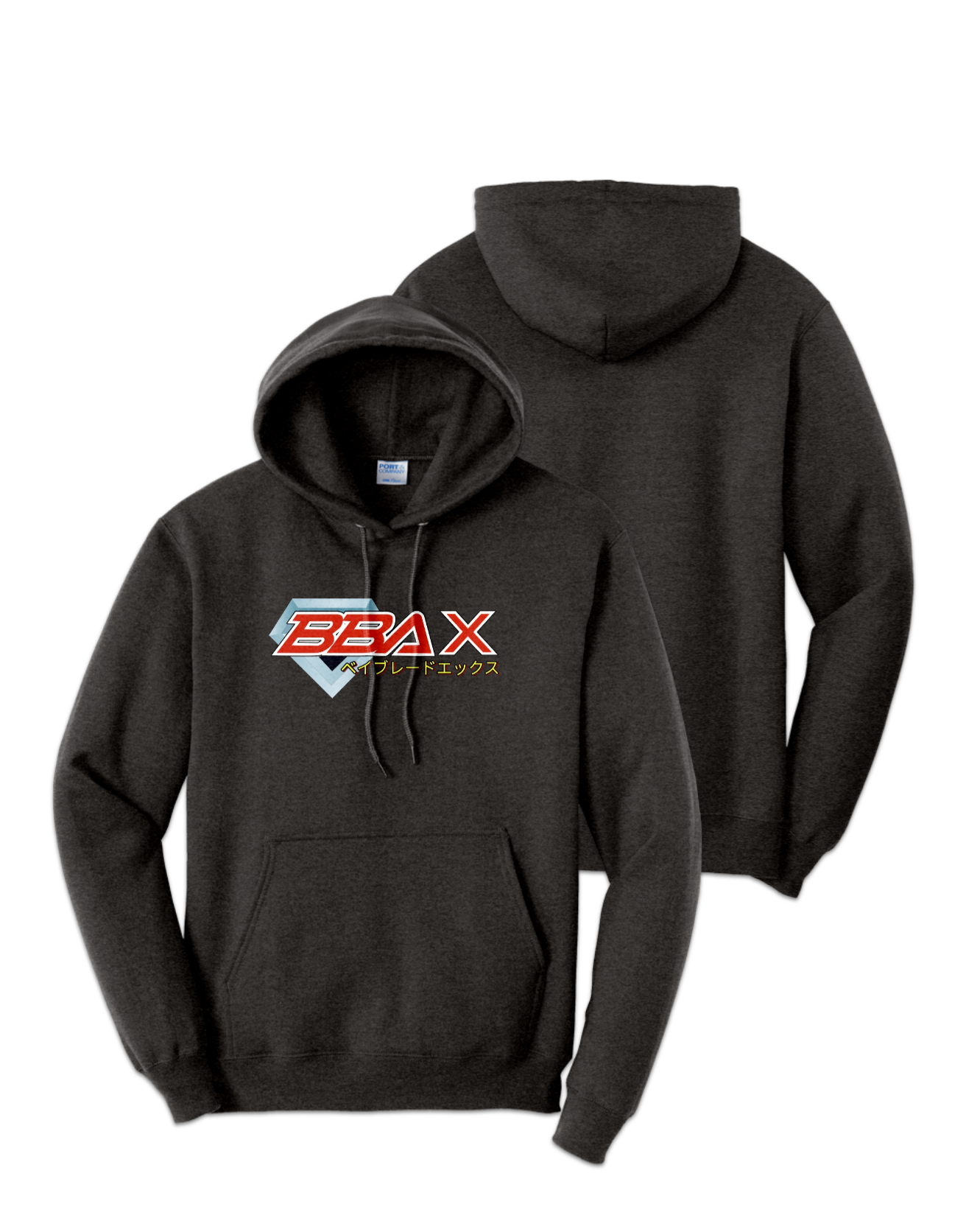 Rendered product preview, stack