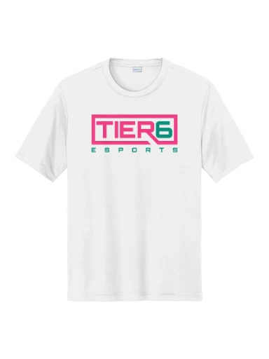 Tier 6 Fundraising Store PosiCharge Competitor Tee preview, front