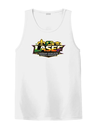 LASEF Sleeveless PosiCharge Competitor Tee preview, front