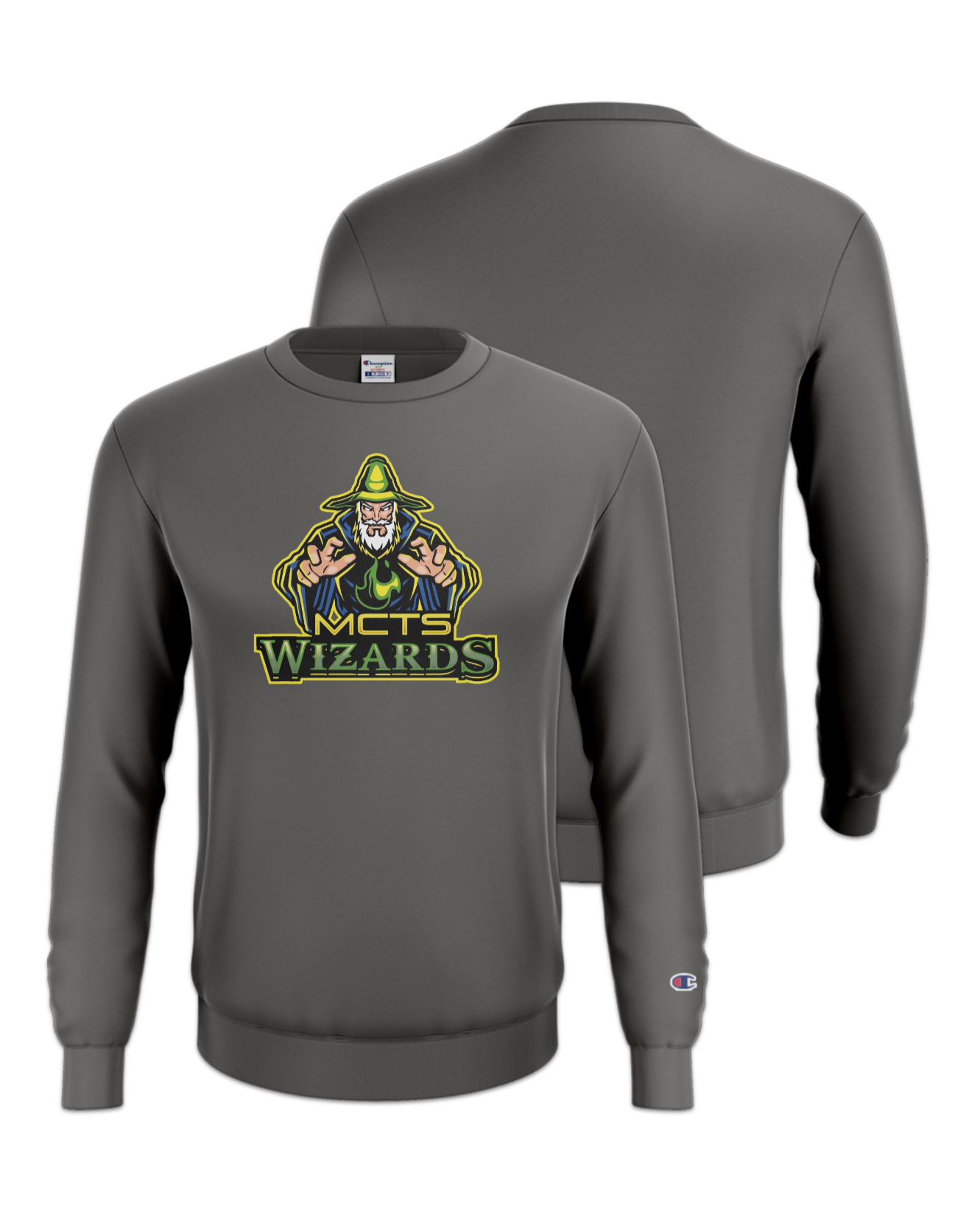 Rendered product preview, stack