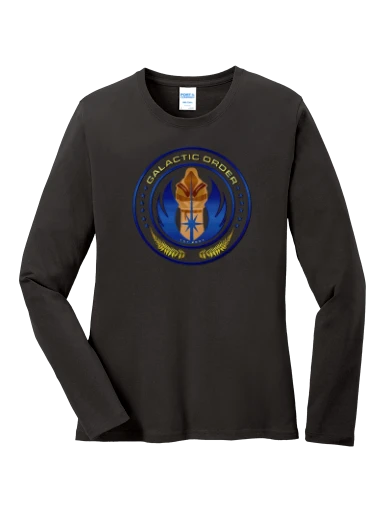 Port & Co Women's Long Sleeve Core Cotton Tee preview, front