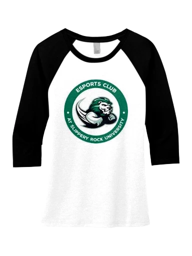 Women's Perfect Tri 3/4-Sleeve Raglan preview, front