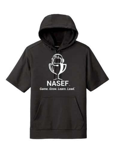 Sport-Tek Sport-Wick Fleece Short Sleeve Hooded Pullover preview, front