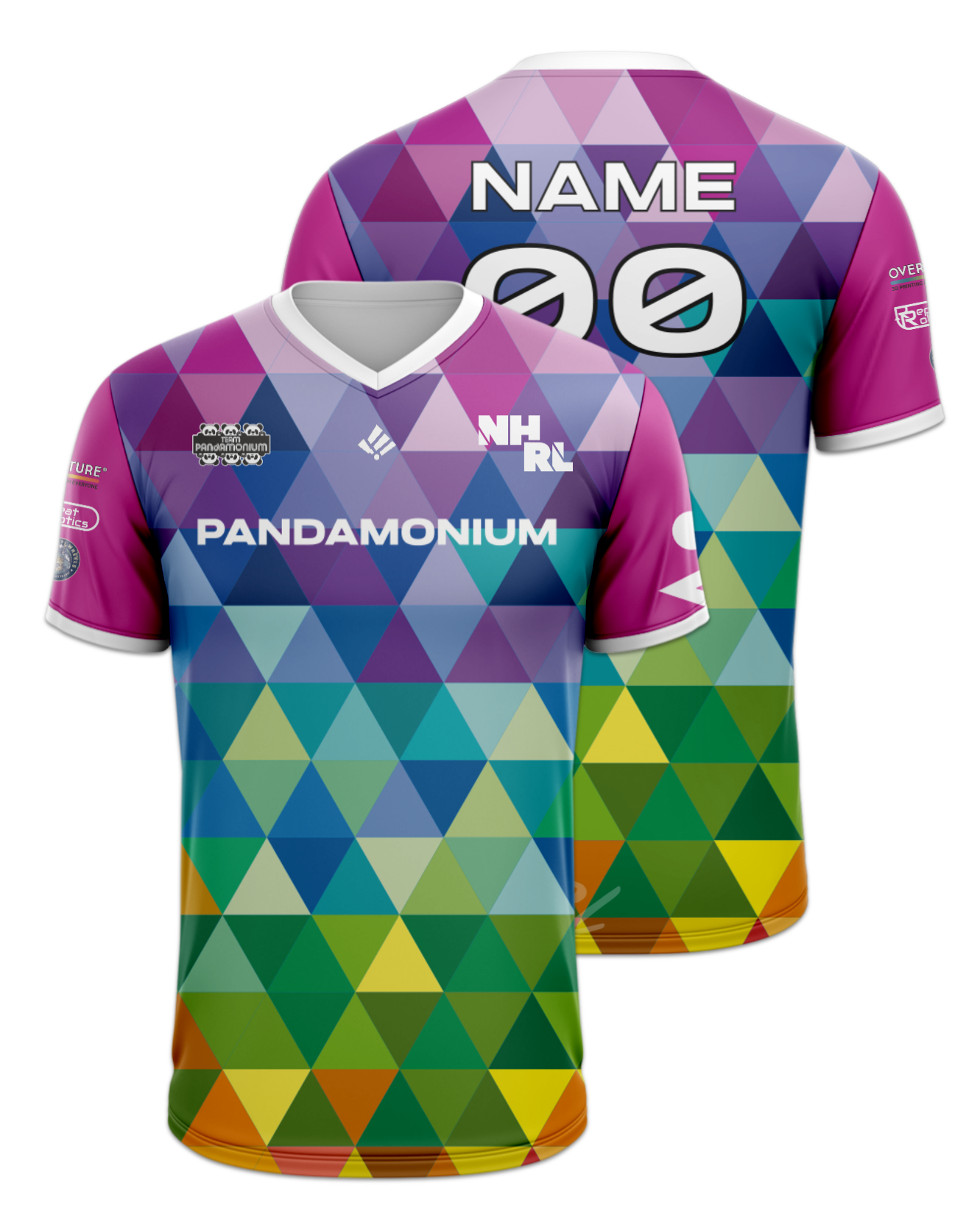 Rendered product preview, stack