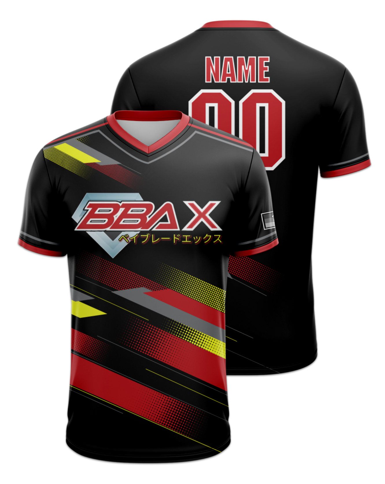 Rendered product preview, stack