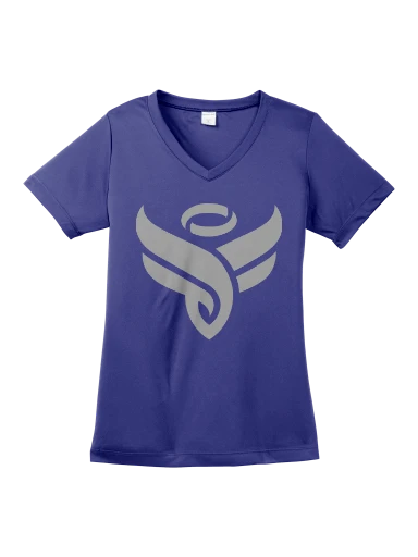 Sport-Tek Women's PosiCharge Competitor V-Neck Tee preview, front