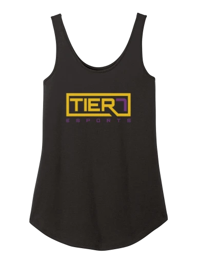 Women's Perfect Tri Relaxed Tank preview, front