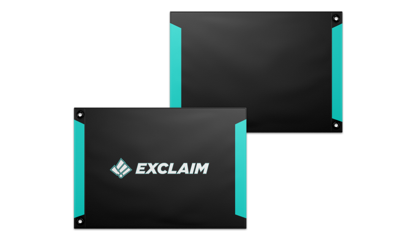 Rendered product preview, stack