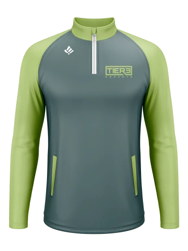 Tier 3 Team Store Men's Long Sleeve 1/4 Zip preview, front