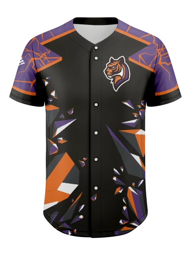 Geometric Baseball Jersey preview, front