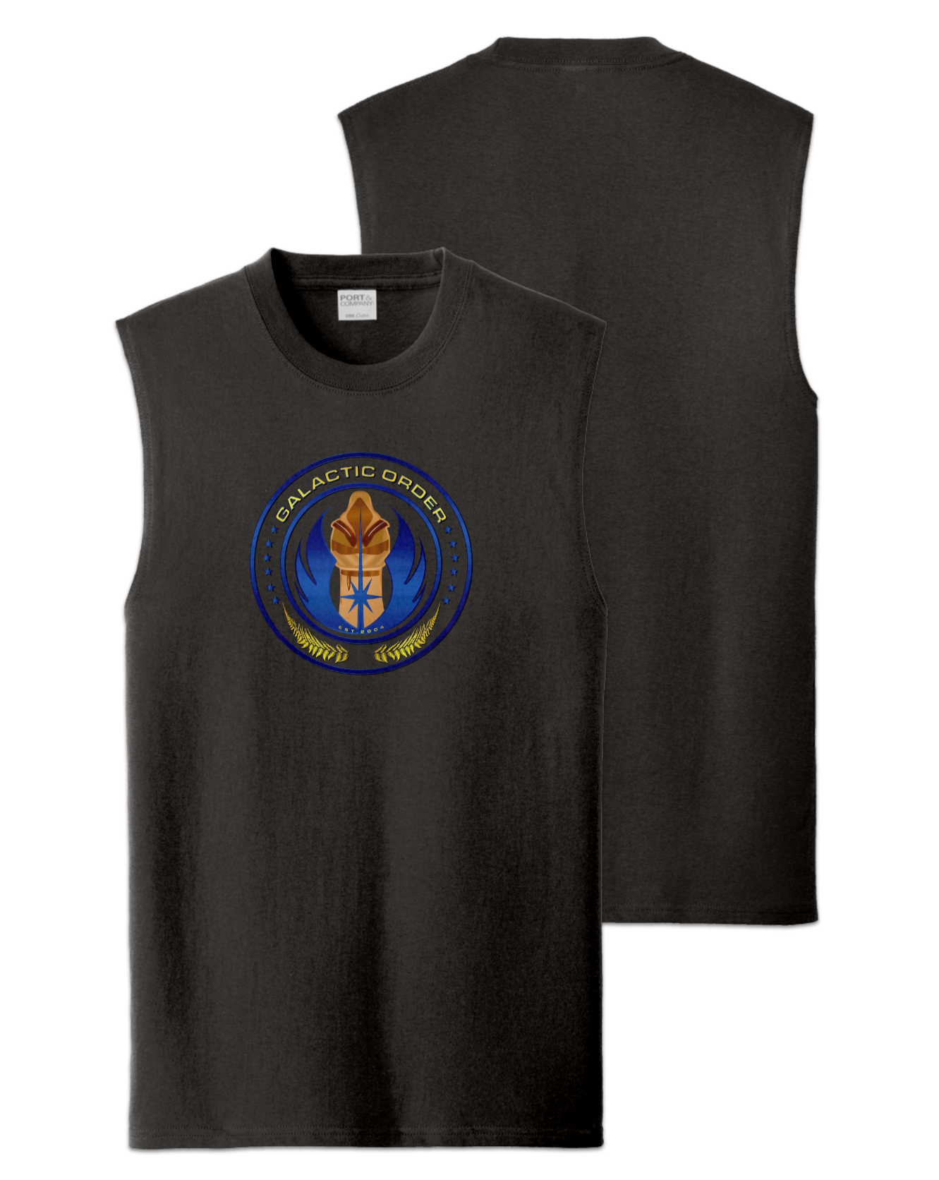 Rendered product preview, stack