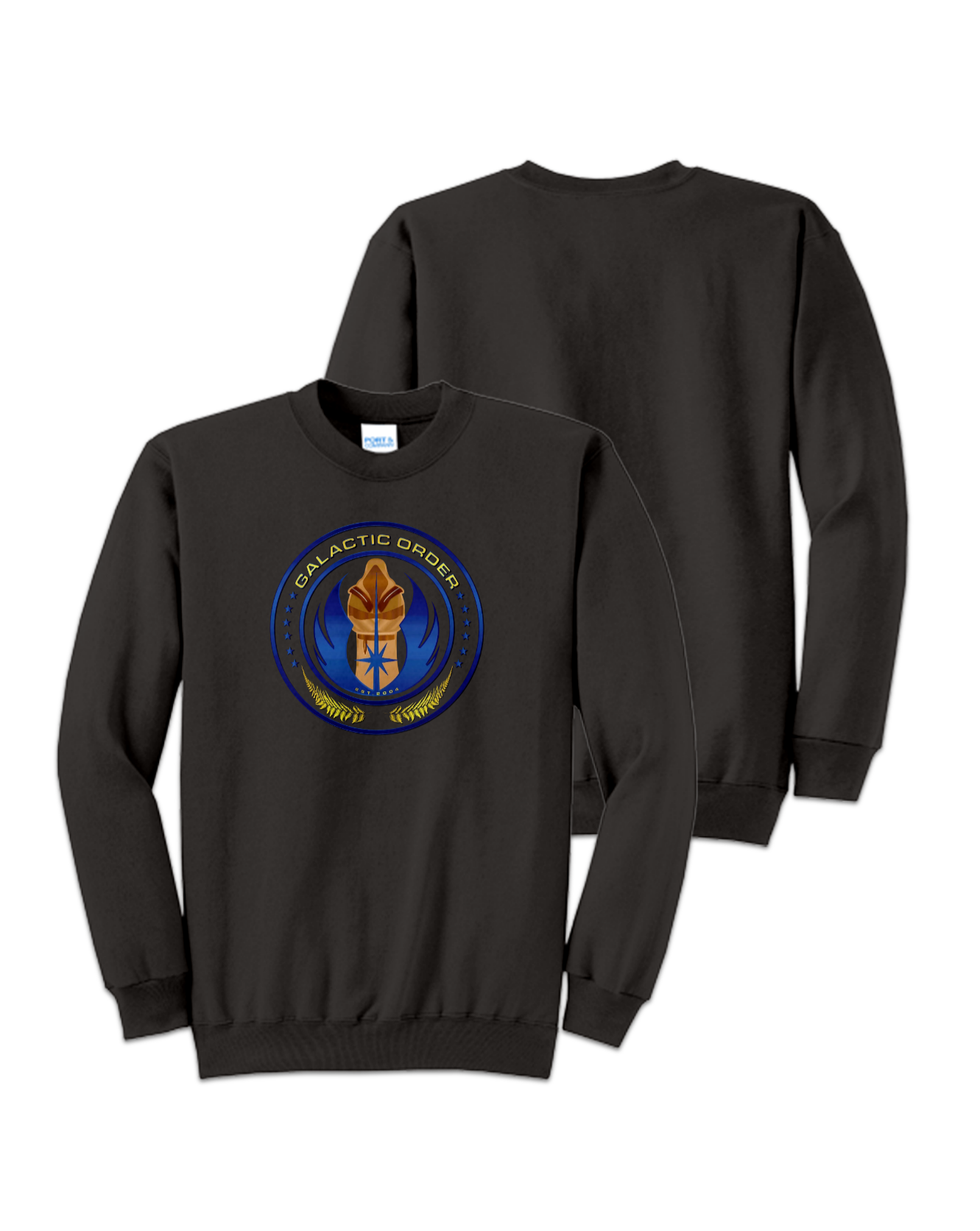 Rendered product preview, stack