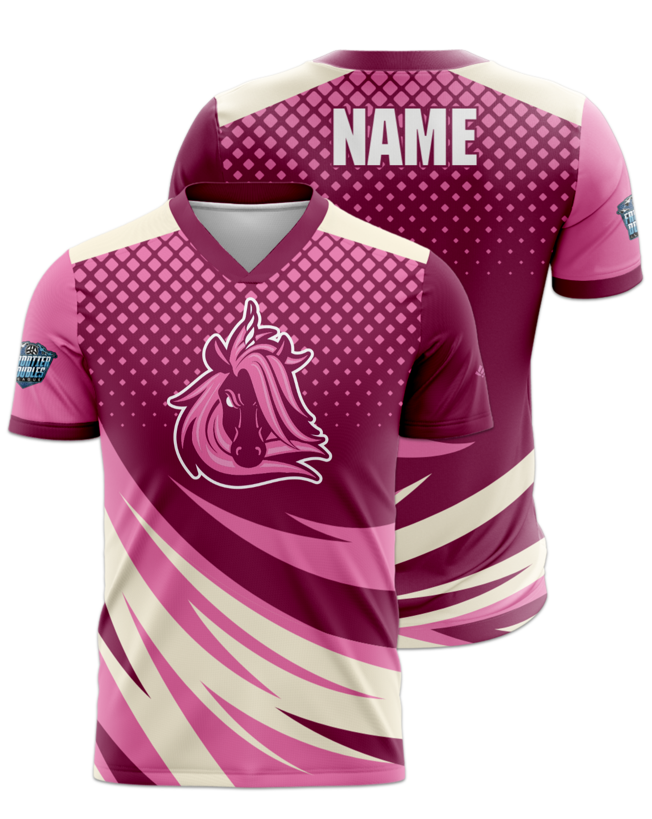 Rendered product preview, stack