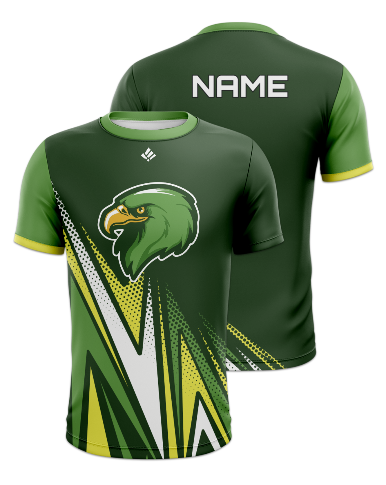 Rendered product preview, stack