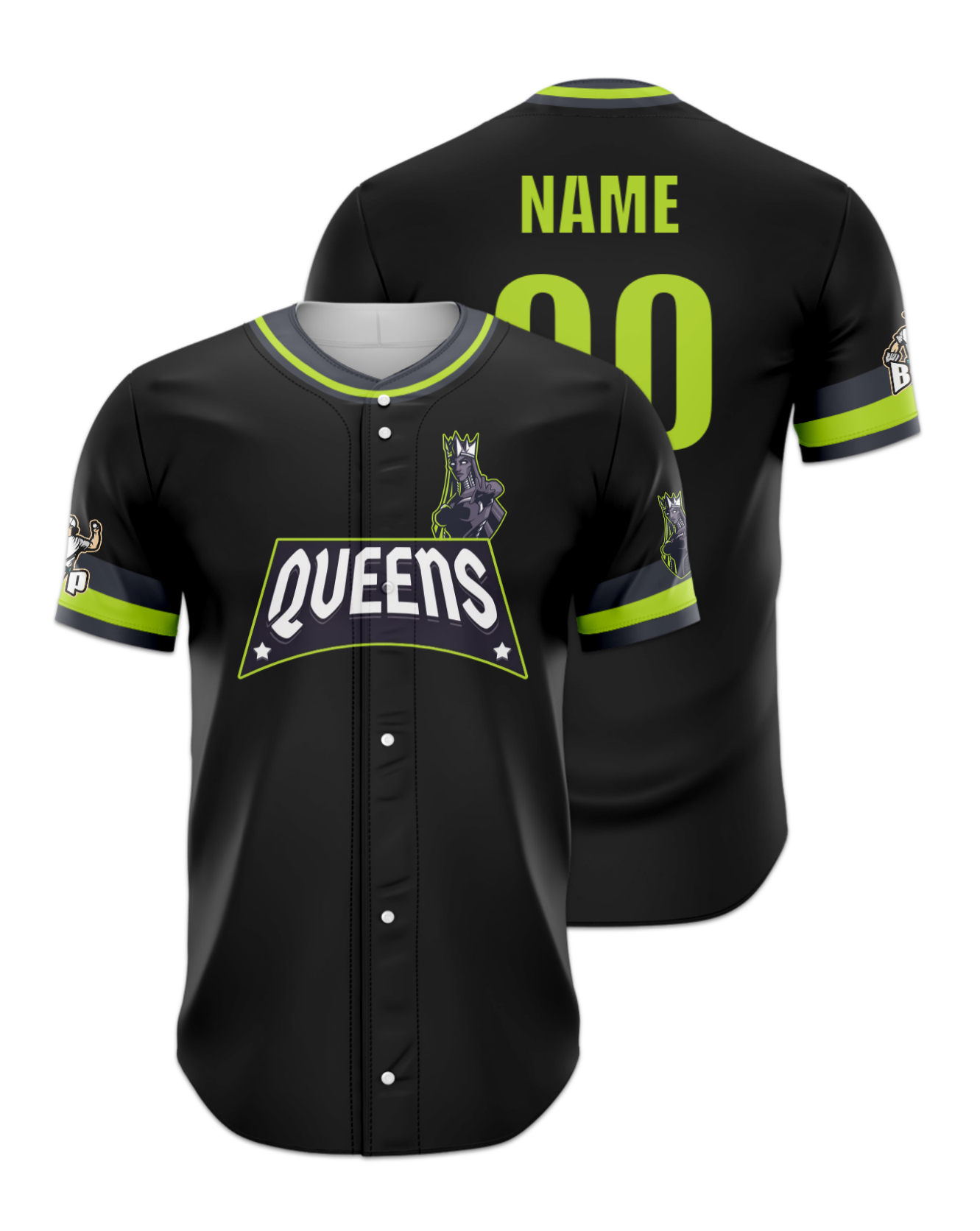 Rendered product preview, stack