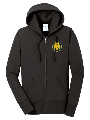 Women's Core Fleece Full-Zip Hooded Sweatshirt preview, front
