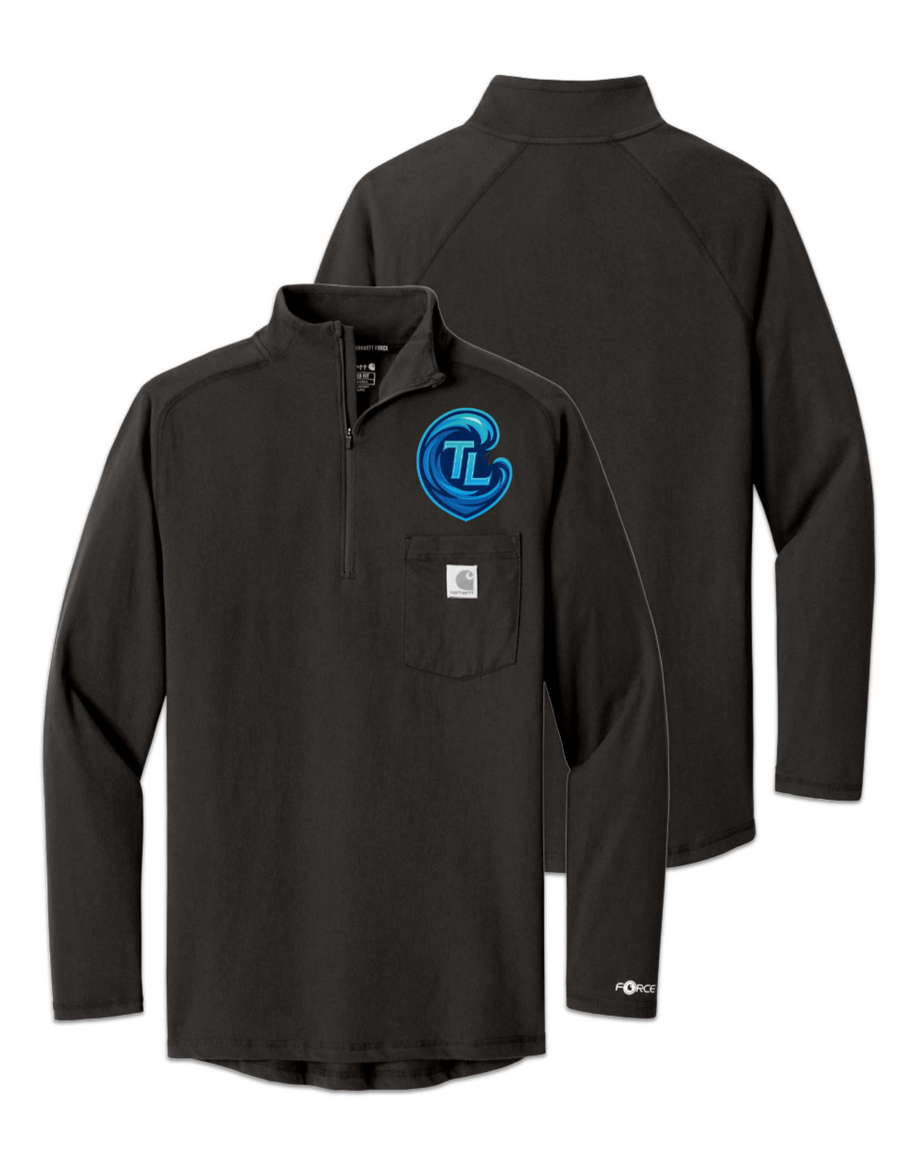 Rendered product preview, stack