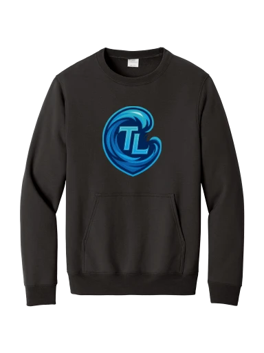 Port & Co Core Fleece Crewneck Pocket Sweatshirt preview, front